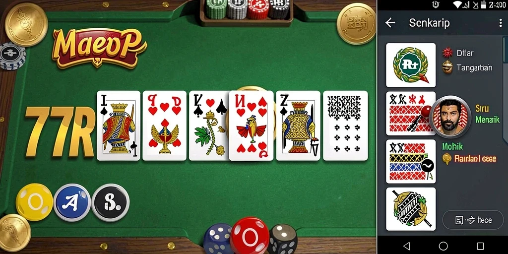 Screenshot gameplay menarik dari 77RP yang penuh aksi.