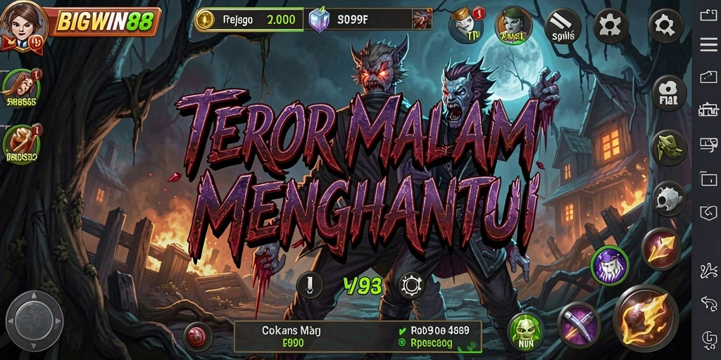 Screenshot menampilkan gameplay mencekam dari BIGWIN88.
