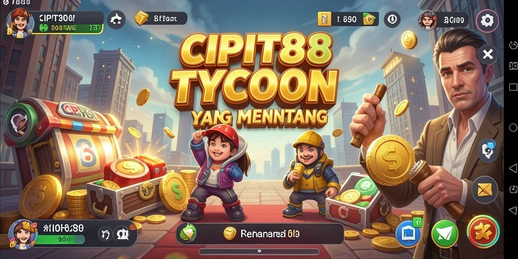 Tampilan gameplay Tycoon yang mengasyikkan di CIPIT88.