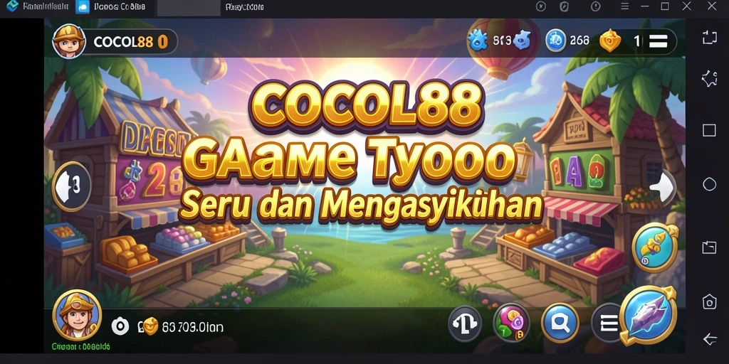 Screenshot COCOL88 menampilkan gameplay Tycoon yang mendebarkan.