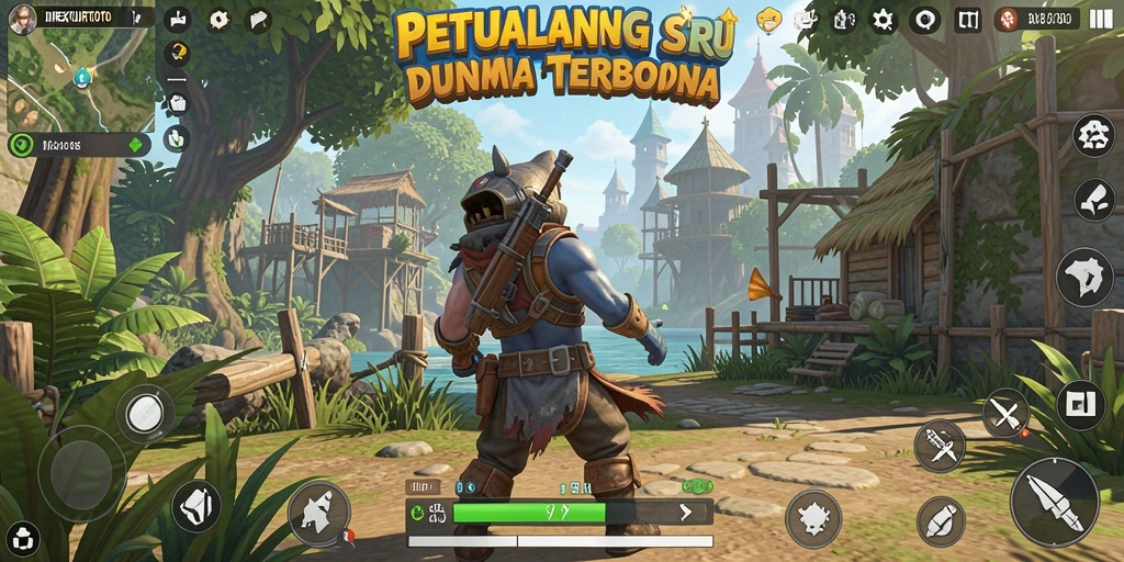 Gameplay menarik dari dunia terbuka yang luas dan dinamis.