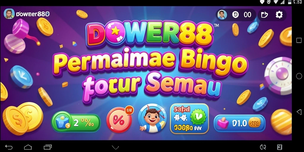Tampilan gameplay DOWER88 yang menarik dan interaktif.