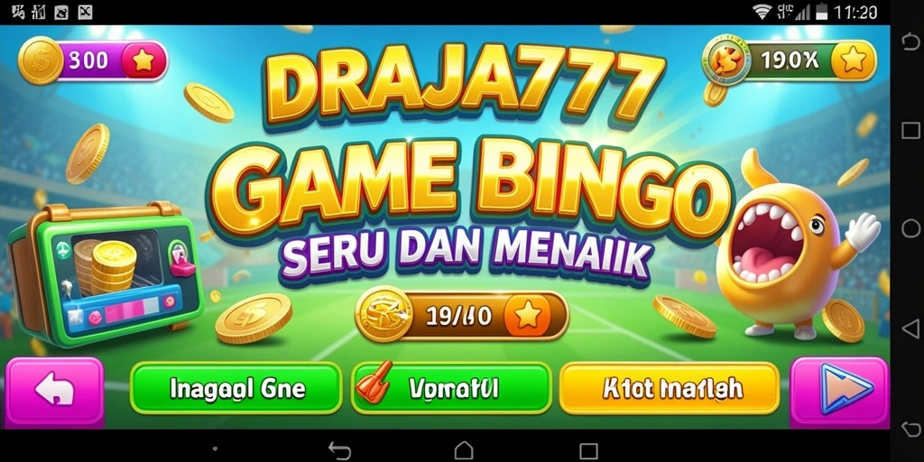 Tampilan gameplay Bingo yang seru di DRAJA777.