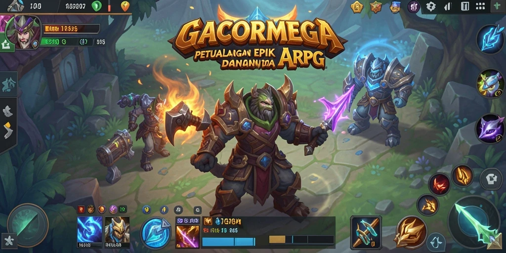Tampilan menarik dari gameplay GACORMEGA yang penuh aksi.