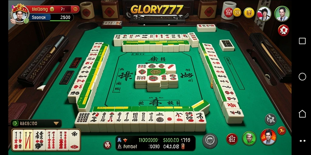 Tampilan gameplay seru dan menantang di GLORY777.