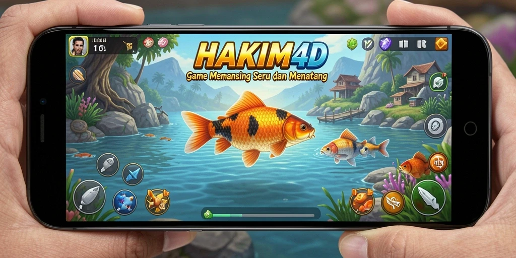 Tangkapan ikan besar dalam permainan HAKIM4D yang seru.
