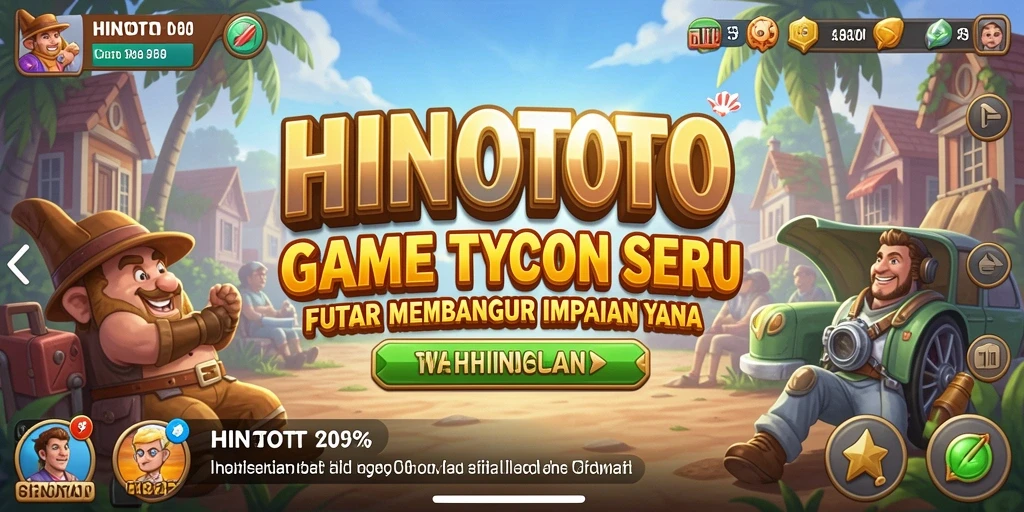 Tampilan gameplay HINOTOTO yang menegangkan dan penuh strategi.
