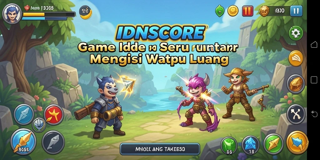 Tampilan gameplay <strong>IDNSCORE</strong> yang menawan dan mengasyikkan.