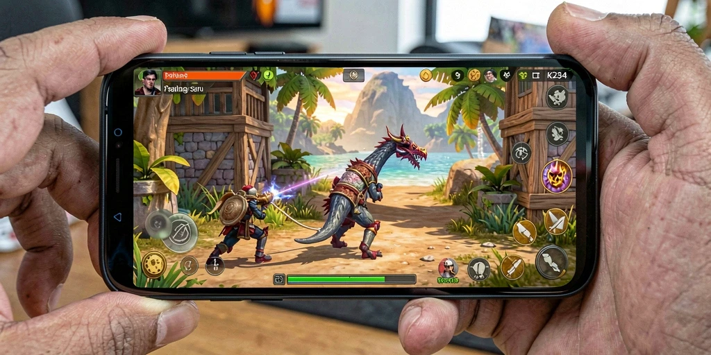 Tampilan gameplay K234 yang memukau di dunia petualangan.