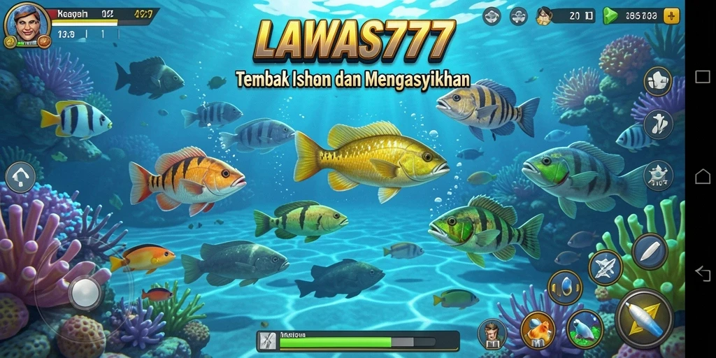 Tangkapan layar LAWAS777 menampilkan gameplay seru Tembak Ikan.