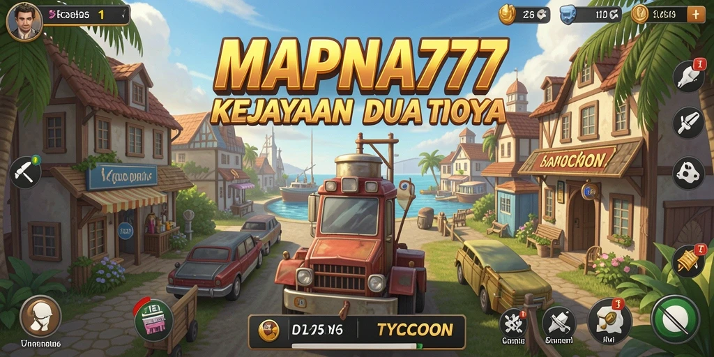 Tampilan gameplay menarik dari MAPNA777 yang menampilkan strategi Tycoon.
