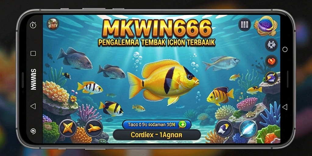 Tampilan aksi menembak ikan dalam MKWIN666 yang mendebarkan.