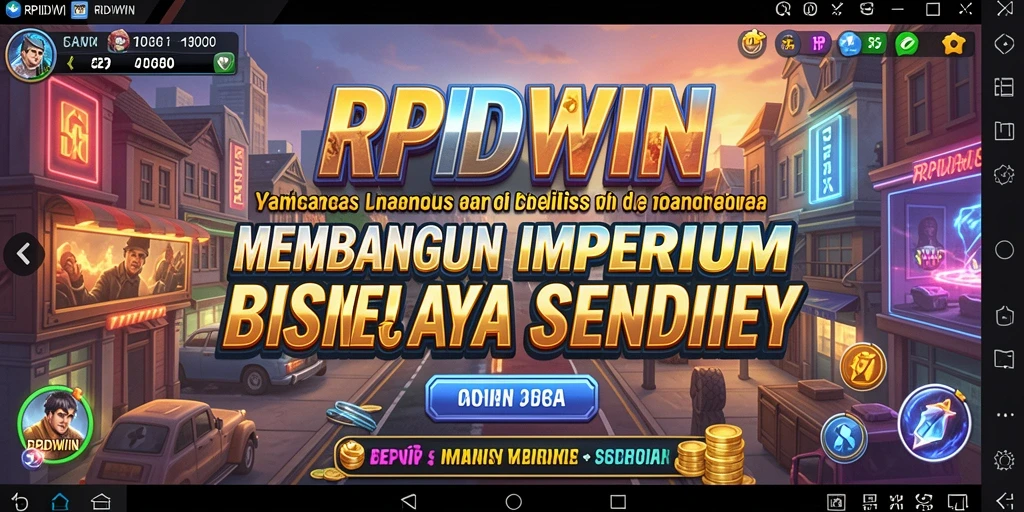 Tangkapan layar RPIDWIN menampilkan gameplay yang menarik dan menantang.