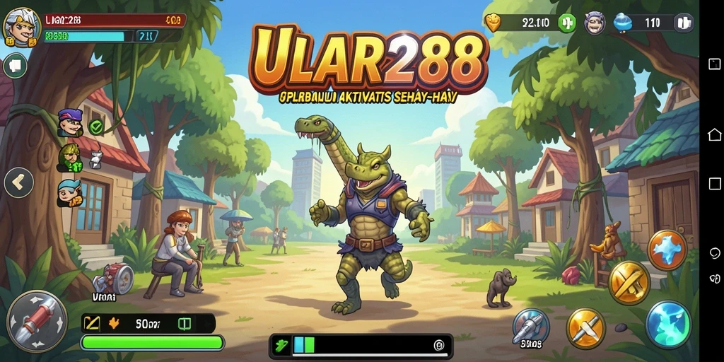 Screenshot ULAR288 menunjukkan antarmuka aplikasi Utility yang rapi dan modern.