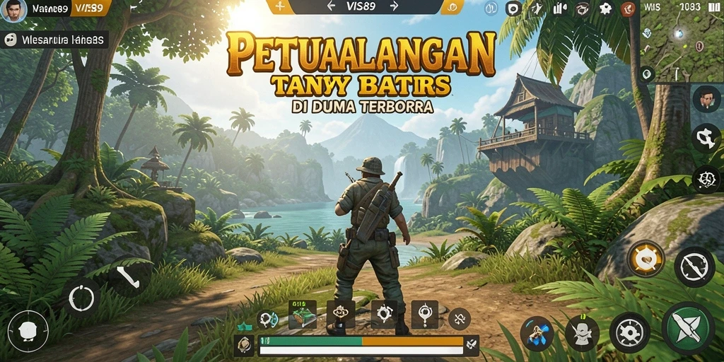 Tampilan gameplay Open World yang menakjubkan dari VISA89.