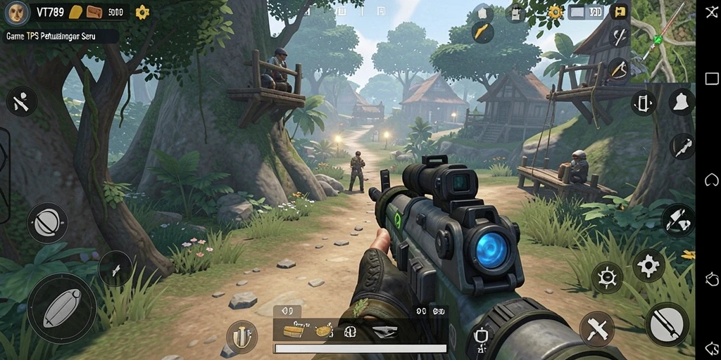 Gameplay seru VT789 dengan aksi TPS yang mendebarkan.